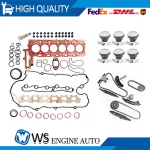Cylinder Head Gasket Set Piston Set Timing Chain Kit For 3.0 BMW B58 440i 540i - Picture 1 of 13