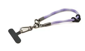 Bracelet Boucle Bracelet pour Smartphone Étui En en Nylon Coloris Lila Blanc - Photo 1/4