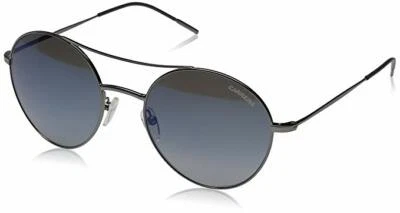 Gafas de sol redondas unisex Carrera 107/S KJ1 Dk Rutenio Flash azul grado 53 mm nuevas con etiquetas Foto 1 de 4