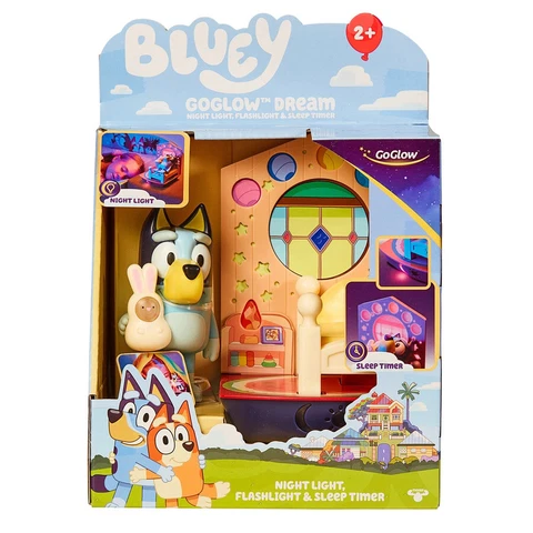 Bluey GoGlow Dream Night Light, Flashlight & Sleep Timer From Moose Toys Cover