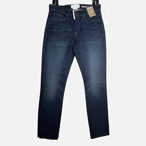 Pantalones de mezclilla Madewell J9564 para hombre 30x34 rectos flexibles lavado de mercado nuevos con etiquetas - Imagen 1 de 8