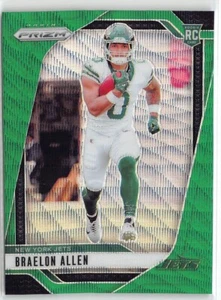 2024 Panini Prizm Braelon Allen (RC) Green Wave Parallel New York Jets #311 - Foto 1 di 2
