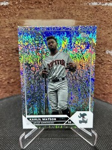 Kahlil Watson 2023 TOPPS PRO DEBUT ROOKIE SPARKLE FOIL PARALLEL /175 HAMMERHEADS