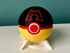 Teamball Magma - Pokémon - Pokéball Funktionsfähig - Bild 1 von 9