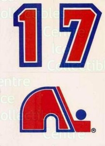 1989-90 Topps Stickers Insert Double Asterisk #20 Quebec Nordiques
