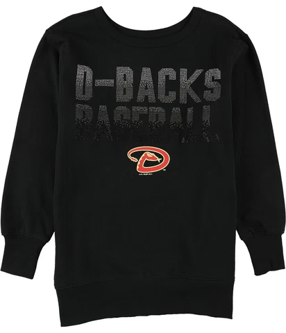 G-III Sports Womens Arizona Diamondbacks Sweatshirt, Black, Medium Cover