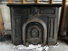 Antique Cast Iron Fireplace From 1850