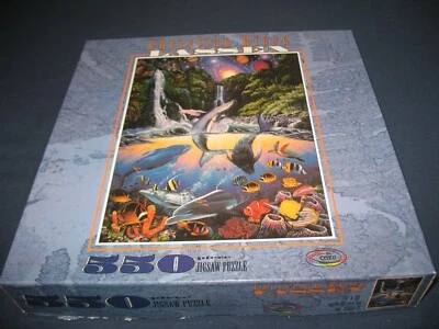 Ceaco 550 piece jigsaw puzzle, celestial / underwater scene - Image 1 of 4