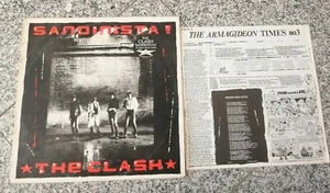 The Clash Sandinista 1980 Triple LP 1st UK Press w/ unique Sticker & Booklet - Picture 1 of 3