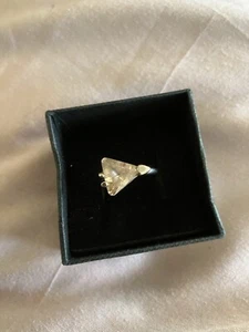 Quartz Ring Size N Sterling Silver 925 - Picture 1 of 10