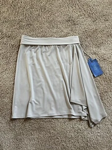 Vera Wang Simply Vera asymmetrischer seitlich drapierter Rock Größe Small neu mit Etikett - Bild 1 von 10