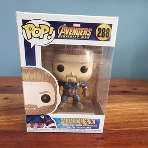 Funko Pop! Captain America #288 Marvel Avengers Infinity War Figur - Bild 1 von 8
