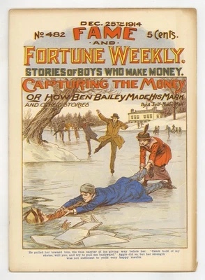 Fame and Fortune Weekly Dec 25 1914 #482 VG 4.0 - Image 1 of 2