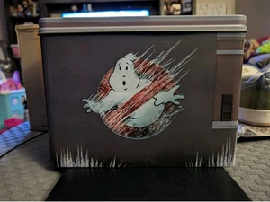 Ghostbusters 2024 Caserma dei Pompieri Popcorn Latta Slimer Metal Canister Edizione Limitata - Foto 1 di 7