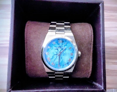 Michael Kors MK5894 Turquoise Women's Watch Gold Stainless Steel  boxed - Image 1 of 4