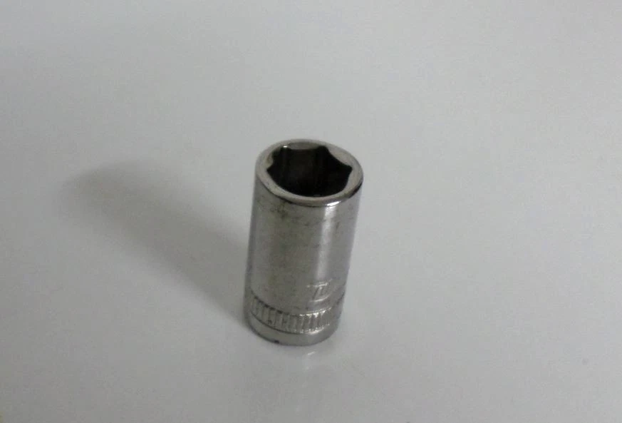 1 NEW Duralast 1/4" Std. Socket 6pt, CHOOSE: 5.5-10mm Metric -OR- 5/32"-3/8" SAE - Image 1 of 1