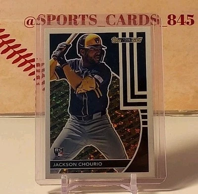 2024 Topps Update Series - Jackson Chourio #BG-25 - Black Gold insert - RC - Image 1 of 2