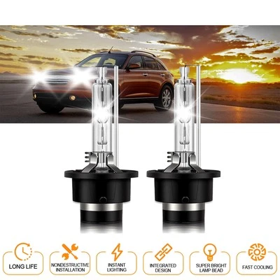 For Infiniti FX35 2003-2012 HID LED Headlight Kit High & Low Beam Bulb Combo - Image 1 of 4