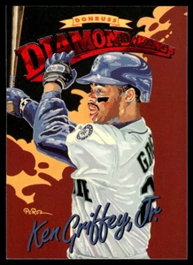 1994 Donruss Diamond Kings #DK-14 Ken Griffey Jr. Seattle Mariners HOF NM - Bild 1 von 4