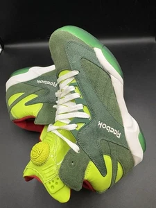 Sneakers Reebok Shaq Attaq "Ghost of Christmas Present" Grinch Pump 9 uomo 2013 - Foto 1 di 15
