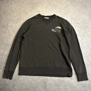 Tulane University Sweatshirt Mens Medium Black New Orleans Louisiana 47 Brand - Picture 1 of 8