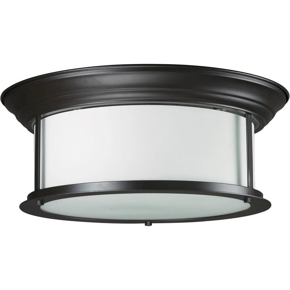 Z-Lite 2004F16-BRZ Sonna Flush Mount Bronze — 第 1/1 张图片