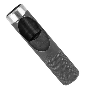 Bivethoi 20mm Round Gasket Punch, Carbon Steel Hollow 20mm, Silver, Black - Picture 1 of 7