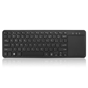 WKB-4050UB Wireless Keyboard with Built-in Touchpad, 24GHz RF Technology, Ult... - Picture 1 of 9
