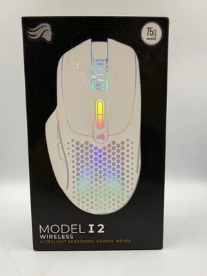 Glorious Model I 2 Wireless Optical Gaming Mouse - White - Image 1 of 4