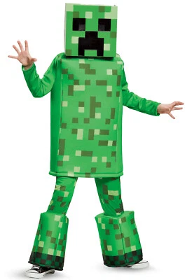Disfraz de Minecraft Creeper Prestige para niño Foto 1 de 2