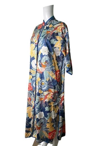 Abito vestito St MICHAEL M&S taglia small 10/12 cotone floreale vintage donna EU40 - Foto 1 di 11