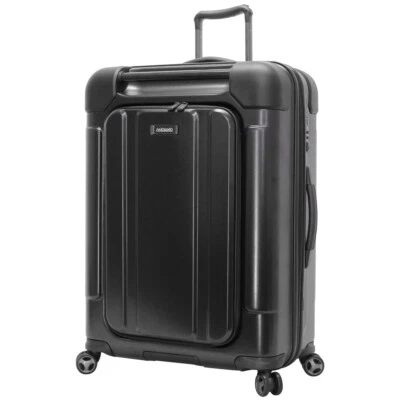 NEW ANDIAMO PANTERA 28" HARD CASE LUGGAGE TSA LOCK SPINNER WHEELS (CARBON BLACK) - Image 1 of 4