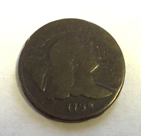 1794 LIBERTY CAP HALF CENT REDUCED 7/21/23 (1832) Cover