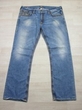 True Religion Men's Designer Jeans - Ricky Big QT USA Straight 43x34 Flap