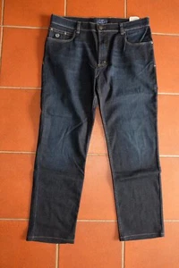 Vaqueros clásicos rectos de cinco bolsillos BUGATTI NEVADA D dark wash azul oscuro NUEVOS - Imagen 1 de 4