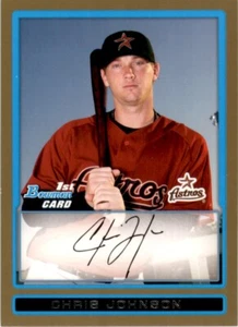 2009 Bowman Draft Picks & Prospects Gold #BP48 Chris Johnson Houston Astros - Picture 1 of 2