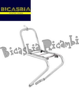 15374 - PORTAPACCHI ANTERIORE CROMATO PIAGGIO 50 CIAO PX SC - Picture 1 of 1