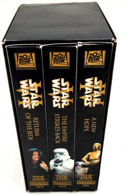 Star Wars Trilogy Box Set In Vhs Tapes for sale | eBay