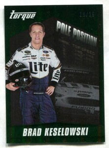 2016 Panini Torque Racing Pole Position Brad Keselowski 10/25