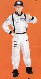 Rubies Boys' Astronaut Costume ~ Halloween ~ Medium 7-8 Jumpsuit Hat - Picture 1 of 1