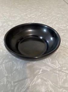 GET Enterprise SD-05 - Queso Salsa Dish - 5 oz. Capacity. Black. Melamine. - Picture 1 of 4