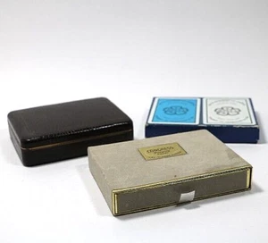 LOT 6 VINTAGE DECKS PLAYING CARDS PINOCLE Congress Royal Neighbors Nu Vue - Picture 1 of 7