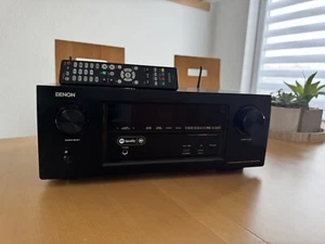 DENON AVR-X2300W 7.2 Full 4k Ultra HD AV-Receiver WLAN, BT,WiFi, 7x150 Watt - Bild 1 von 6