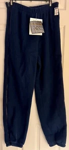 GK AUFWÄRMEN ERWACHSENE GROSSE MARINEBLAU POLYESTER FLEECE SEITLICHER REISSVERSCHLUSS EISLAUFHOSE AL NEU MIT ETIKETT - Bild 1 von 8