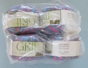 1 Skein FFF Filati GRIF Ribbon Yarn Color # 316, Lot # 9911 - Picture 1 of 7