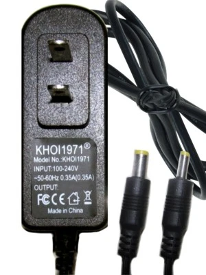 2-POWER TIP WALL charger AC adapter for COBRA HH50WXST 50WXST handheld CB radio  - Image 1 of 2