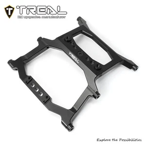 Treal Axial SCX6 Black 7075 Aluminum Rear Chassis Upgrade - Picture 1 of 1