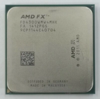 AMD FX-4300 Socket AM3+ fx4300 FD4300WMW4MHK 95W Quad-core Desktop Processor - Image 1 of 2