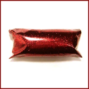 1oz Royal Red .015" Medium Metal Flake, Auto Grade Paint Additive (30ml) - Picture 1 of 6