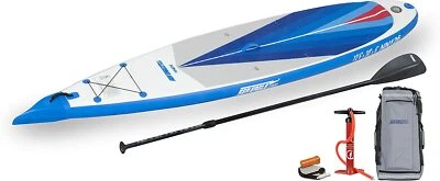 Tabla de remo Sea Eagle nariz de aguja NN126 puesta en marcha, paquete de bomba eléctrica de lujo Foto 1 de 4